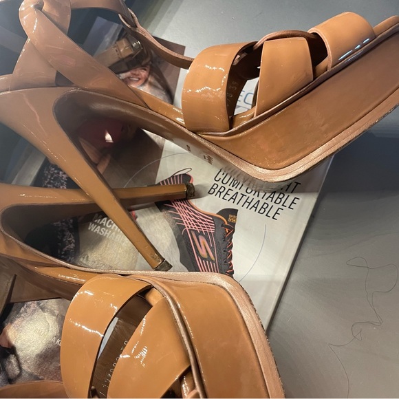 SAINT LAURENT PLATFORM HEELS - Picture 6 of 7